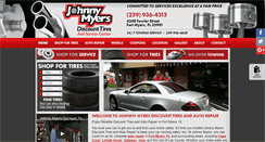 Desktop Screenshot of johnnymyerstires.com